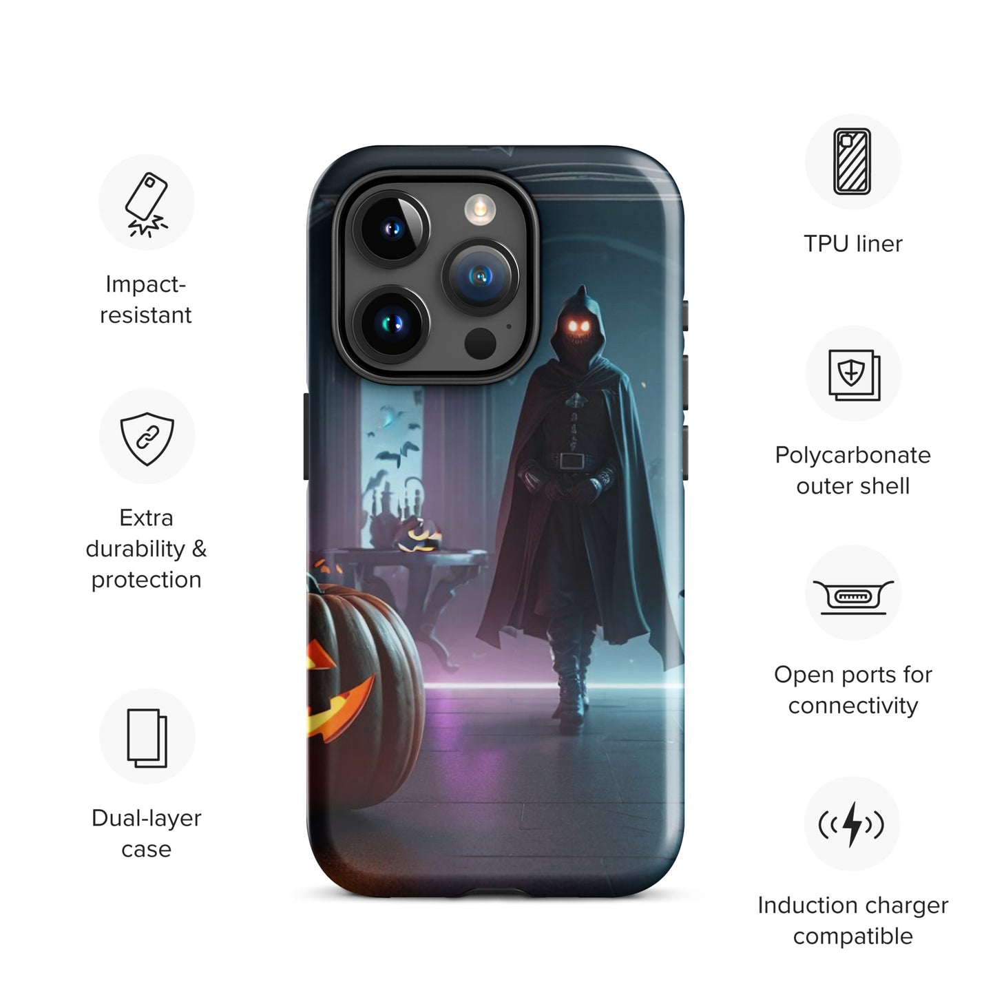 Midnight Castle Veil Tough Case for iPhone®