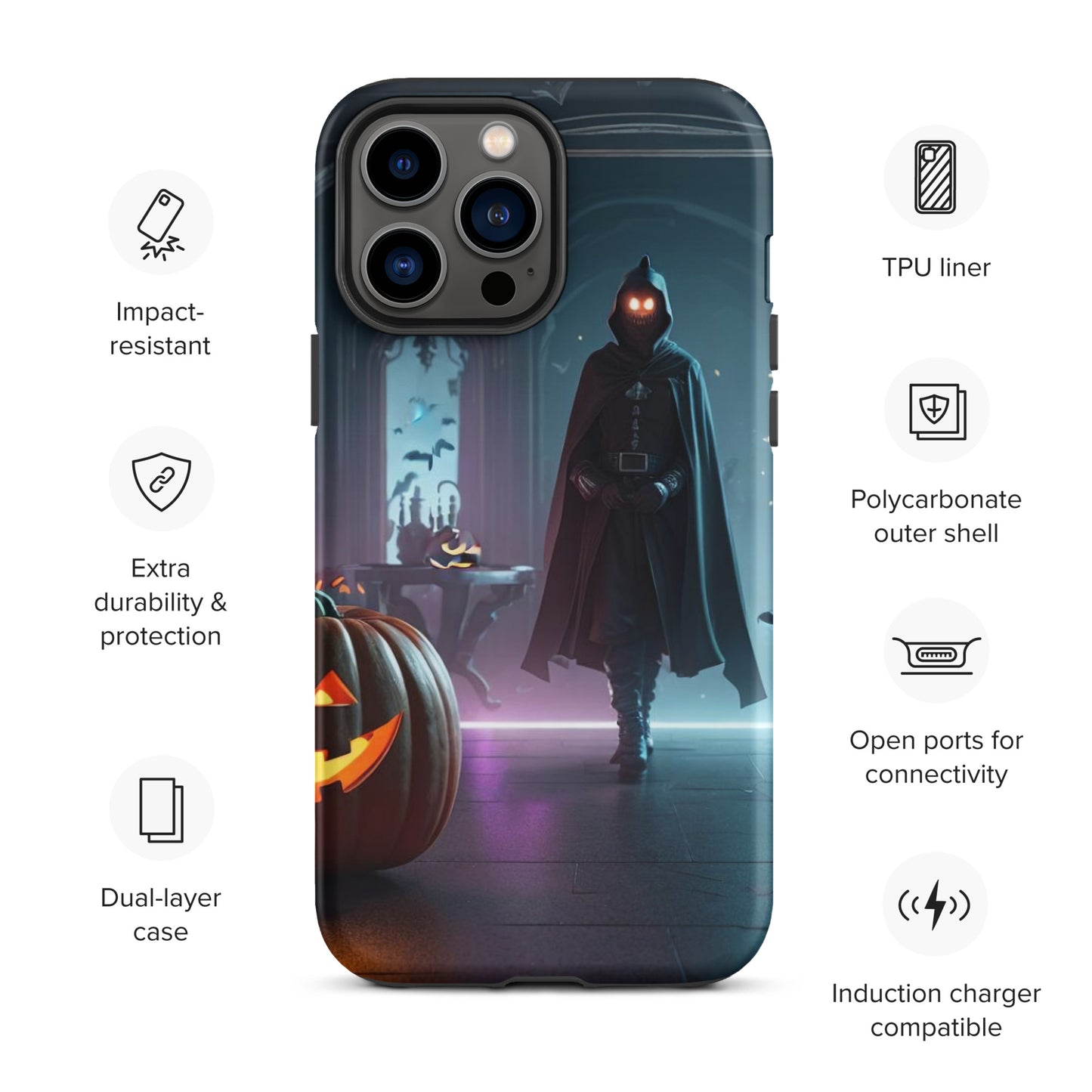 Midnight Castle Veil Tough Case for iPhone®