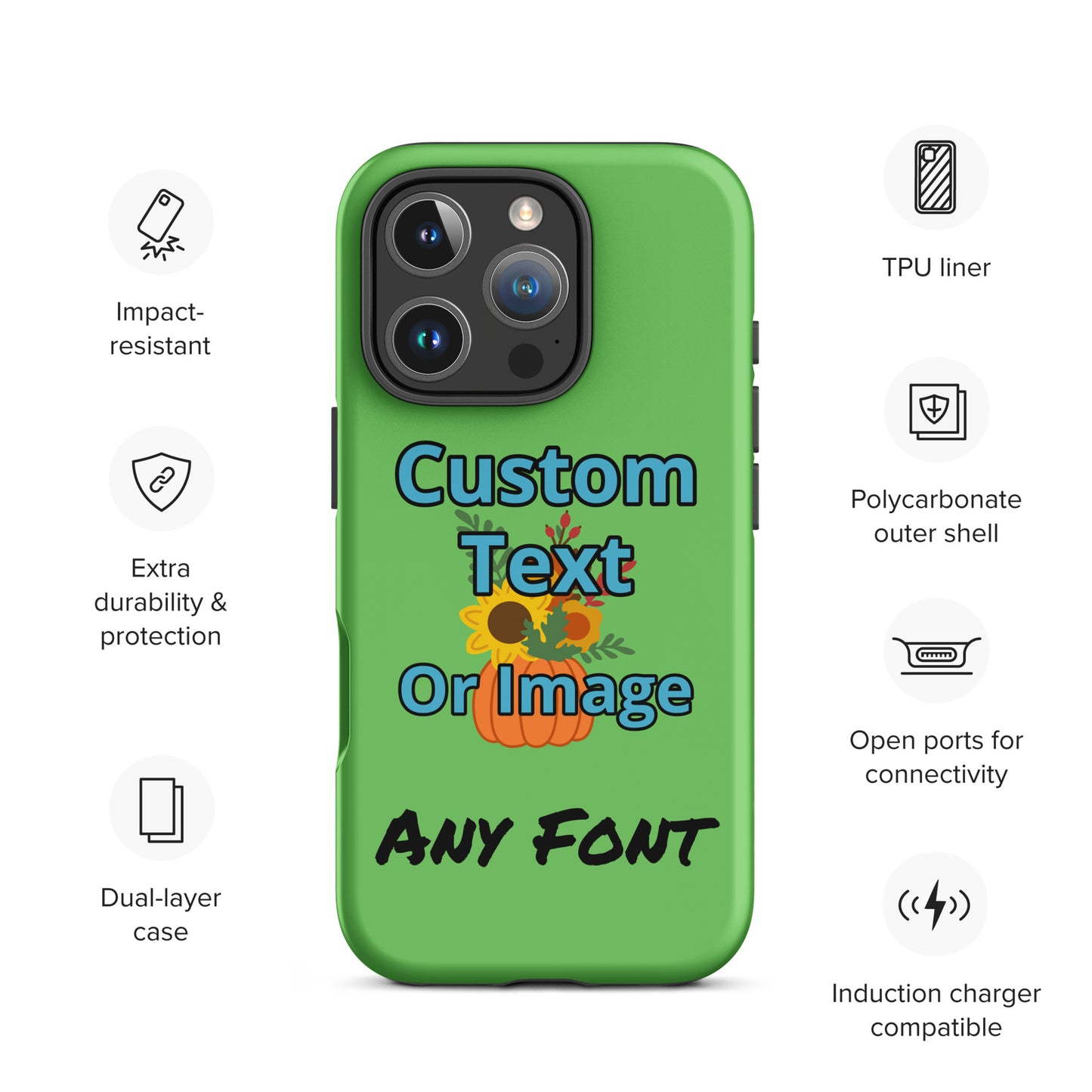 Custom Tough Case for iPhone®