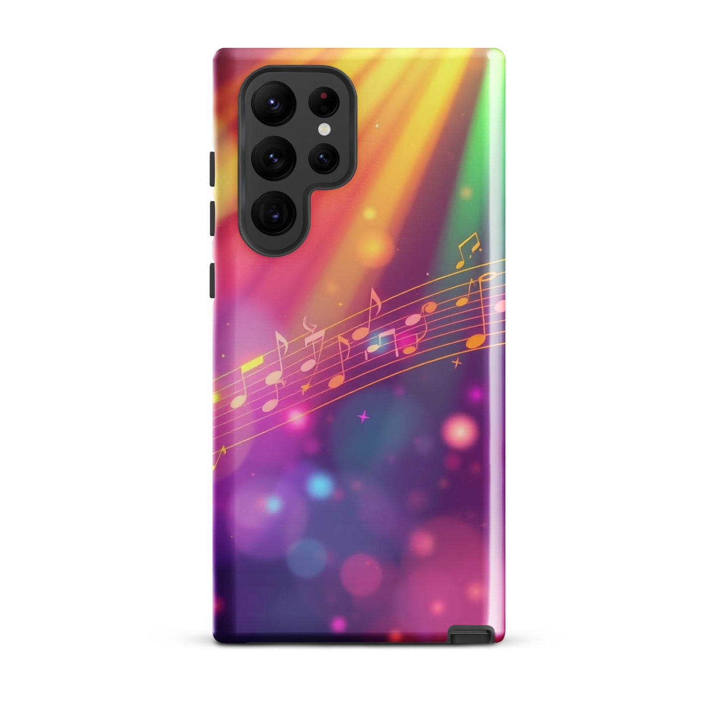 Colorful Musical Clef Tough Case for Samsung®