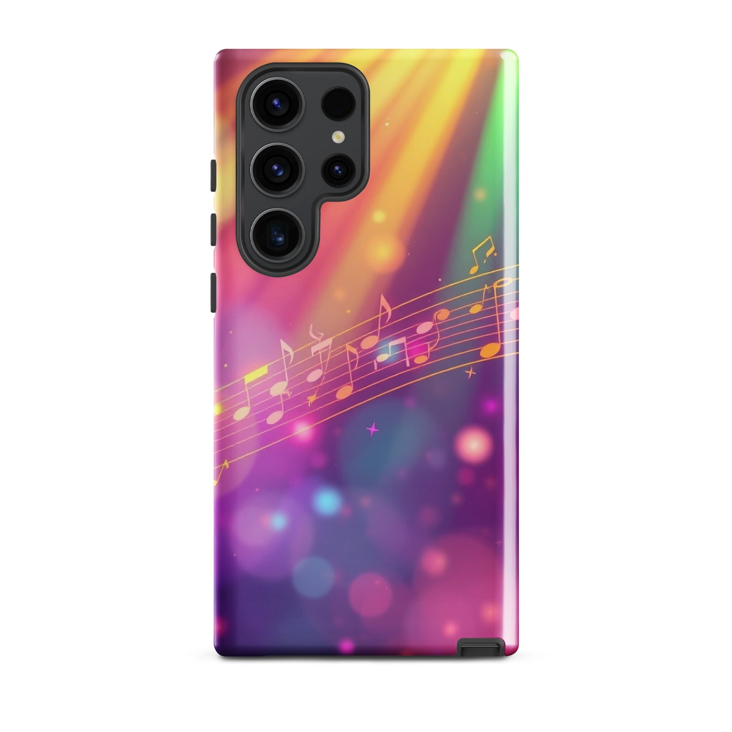 Colorful Musical Clef Tough Case for Samsung®