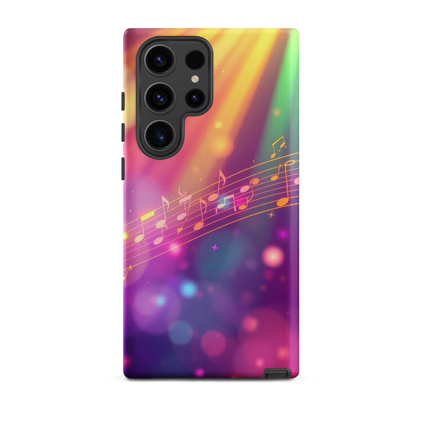 Colorful Musical Clef Tough Case for Samsung®